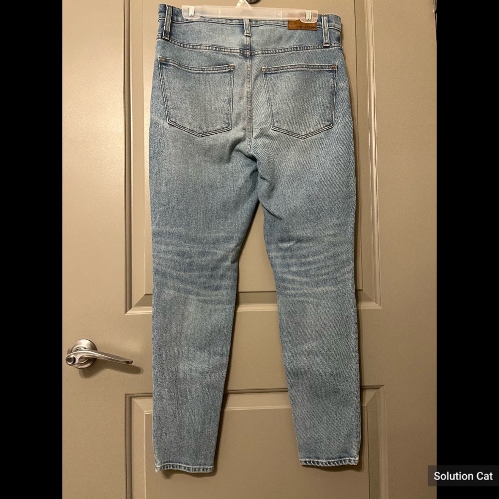 MADEWELL Rivet & Thread High Waisted Skinny Jeans Worn once. - Picture 3 of 6
